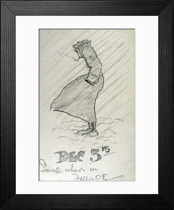 Framed Print : Dec 3 Somewhere in France Framed Print : Dec 3 Somewhere in France