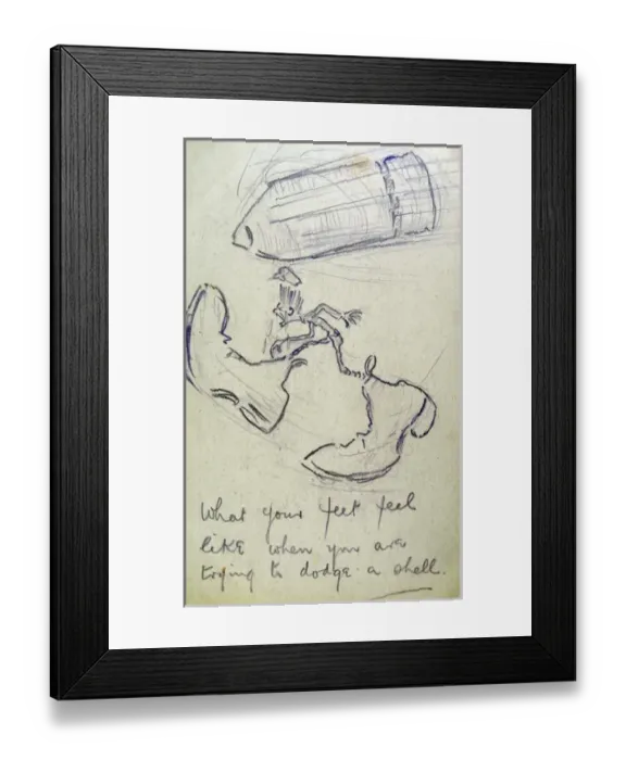 Framed Print : What your feet feel like when you are trying to dodge a shel Framed Print : What your feet feel like when you are trying to dodge a shel