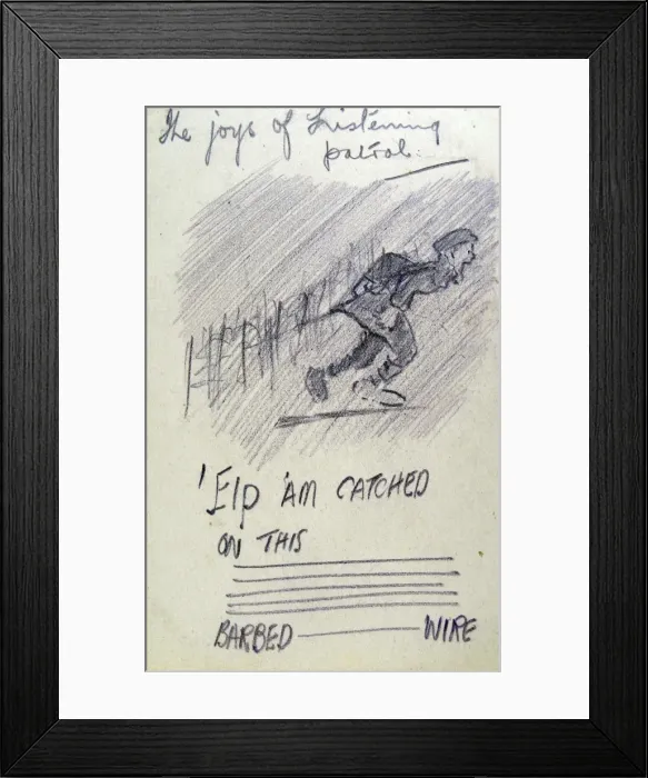 Framed Print : The joys of Listening patrol Framed Print : The joys of Listening patrol