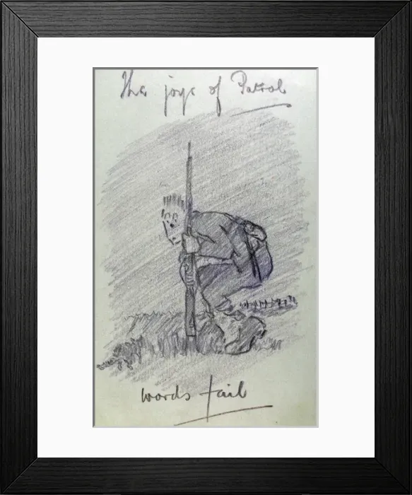 Framed Print : The joys of Patrol Words fail
