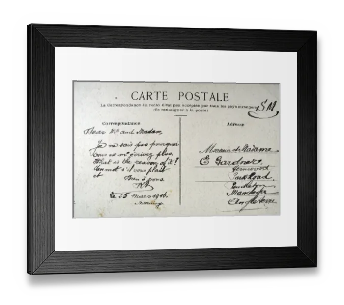 Framed Print : Photograph of Paul Louis Van den Berghe Framed Print : Photograph of Paul Louis Van den Berghe