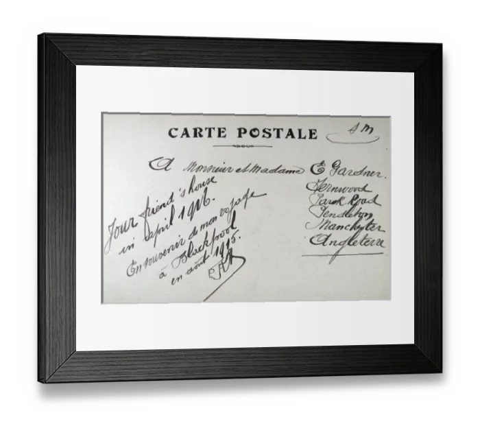 Framed Print : Photograph of Paul Louis Van den Berghe Framed Print : Photograph of Paul Louis Van den Berghe