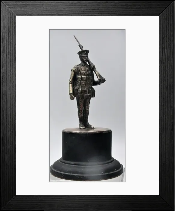 Framed Print : A very fine 1914 BEF Tommy in full marching order Framed Print : A very fine 1914 BEF Tommy in full marching order
