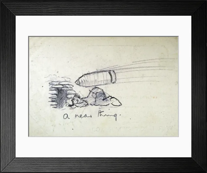 Framed Print : A near thing Framed Print : A near thing