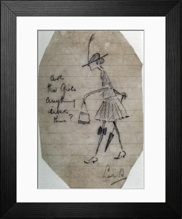 Framed Print : Are the girls anything like this Love B Framed Print : Are the girls anything like this Love B