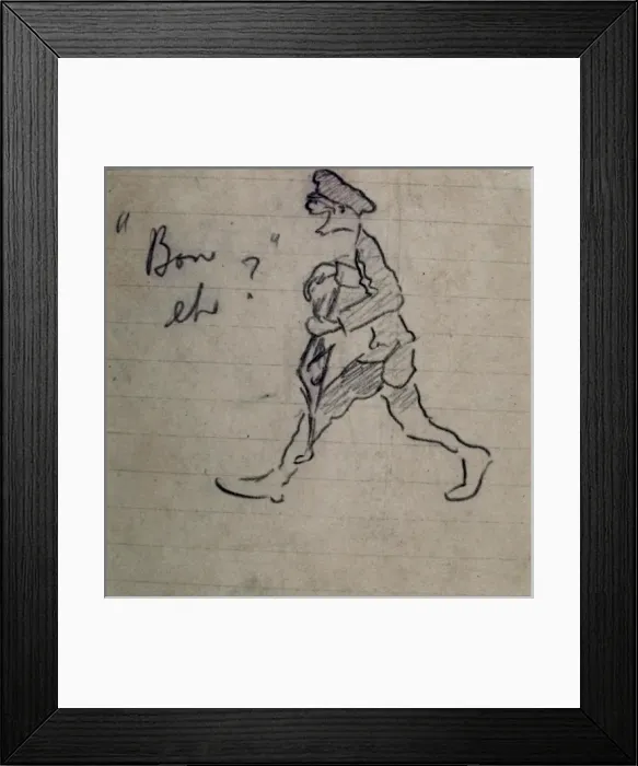 Framed Print : Bon Eh. 386202 Acting Sergeant Herbert Gibson Framed Print : Bon Eh. 386202 Acting Sergeant Herbert Gibson