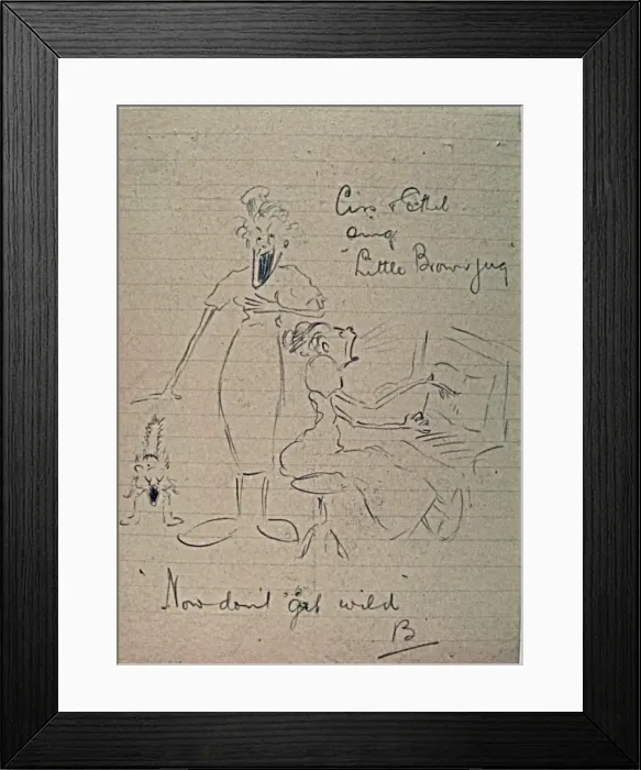 Framed Print : Ciss and Ethel sing Little Brown Jug - Now Don t Get Framed Print : Ciss and Ethel sing Little Brown Jug - Now Don t Get