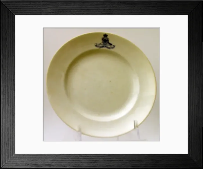 Framed Print : Side plate of the 6th London Brigade Royal Field Artillery Framed Print : Side plate of the 6th London Brigade Royal Field Artillery