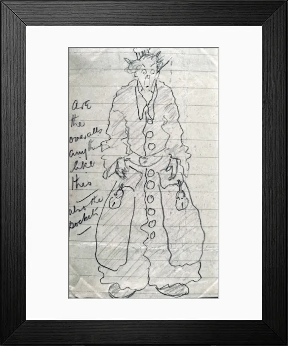 Framed Print : Are the overalls anything like this - also the pockets Framed Print : Are the overalls anything like this - also the pockets