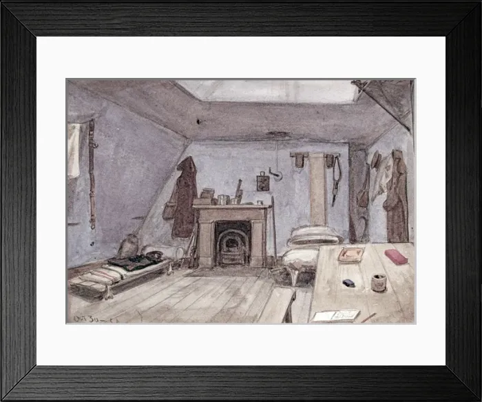 Framed Print : Another room in Cromwell Gardens of Artist PJ Hill Framed Print : Another room in Cromwell Gardens of Artist PJ Hill