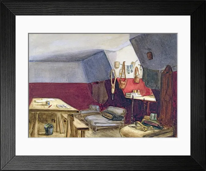 Framed Print : Cromwell Gardens, billet for ten men Framed Print : Cromwell Gardens, billet for ten men