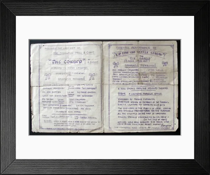 Framed Print : 2nd / 3rd East Lancs Field Ambulance - Dingle Repertory Co Framed Print : 2nd / 3rd East Lancs Field Ambulance - Dingle Repertory Co