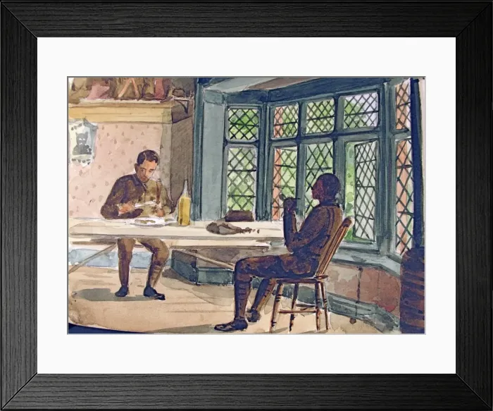 Framed Print : Guard Room, Oakwood, Beckenham (Daytime) Framed Print : Guard Room, Oakwood, Beckenham (Daytime)