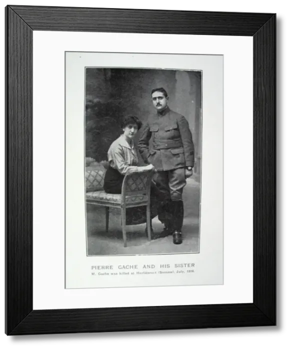 Framed Print : A Memorial Notice of Julian Gould, D Company Framed Print : A Memorial Notice of Julian Gould, D Company
