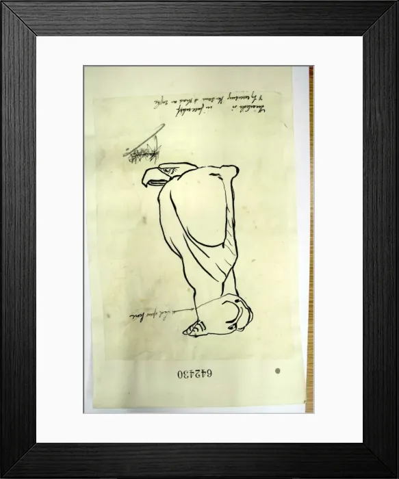 Framed Print : British bulldog with Bow, Bow, Bow around his neck Framed Print : British bulldog with Bow, Bow, Bow around his neck