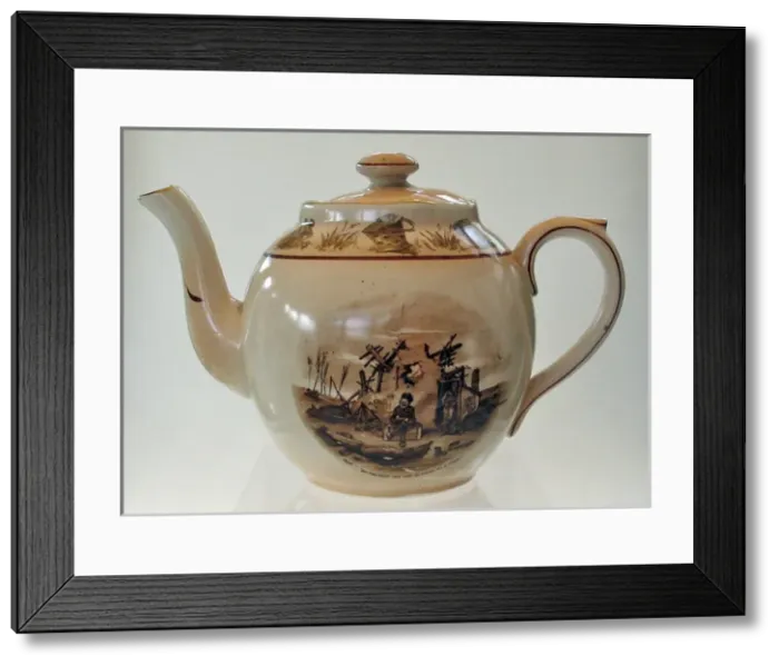Framed Print : Teapot - A Souvenir of the Great War Framed Print : Teapot - A Souvenir of the Great War