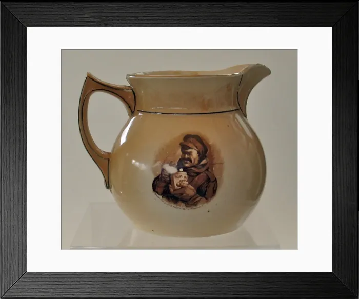 Framed Print : Milk Jug - A Souvenir of the Great War Framed Print : Milk Jug - A Souvenir of the Great War