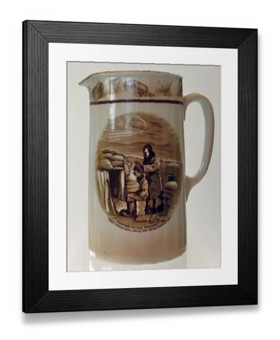 Framed Print : Jug - A Souvenir of the Great War Framed Print : Jug - A Souvenir of the Great War