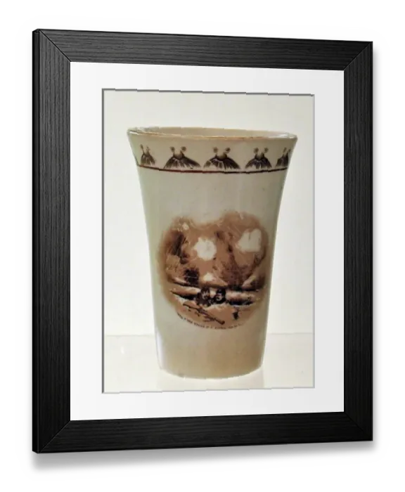 Framed Print : Beaker - A Souvenir of the Great War Framed Print : Beaker - A Souvenir of the Great War