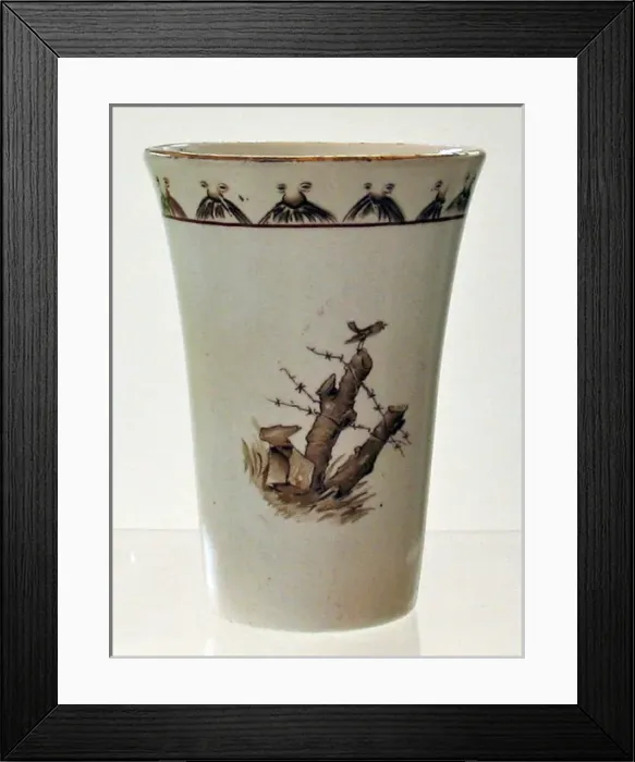 Framed Print : Beaker - A Souvenir of the Great War Framed Print : Beaker - A Souvenir of the Great War