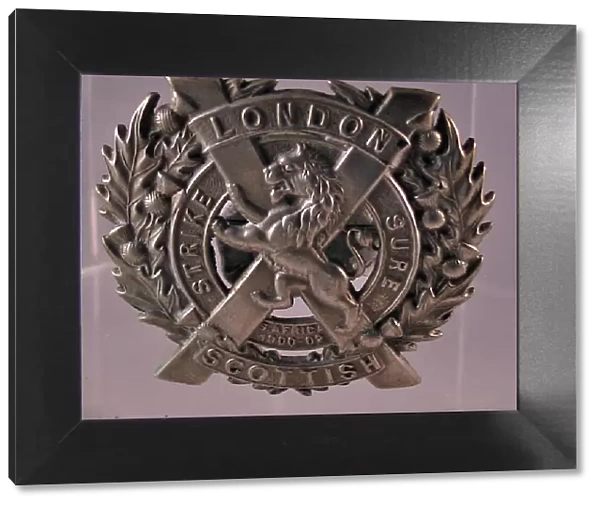 WWI Other Ranks badge - London Scottish Regiment