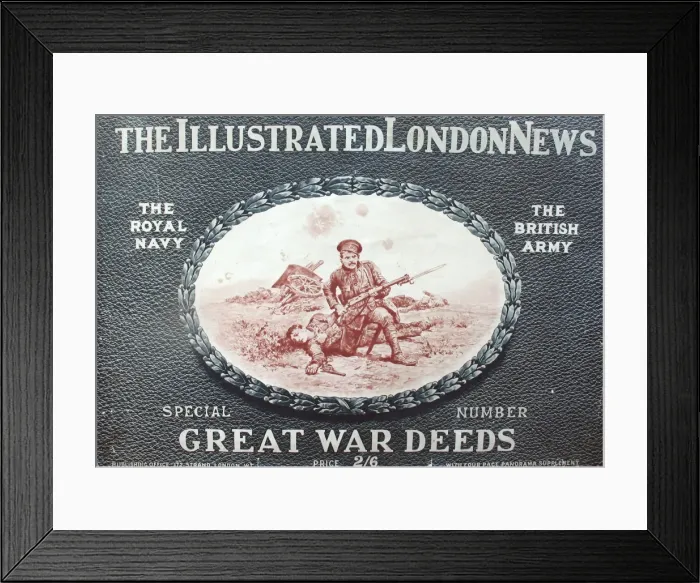 Framed Print : Illustrated London News, Special Number, Great War Deeds Framed Print : Illustrated London News, Special Number, Great War Deeds