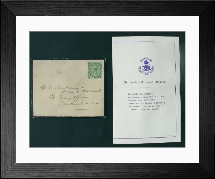 Framed Print : Collection of ephemera relating to the Wilfrid J Jenkins Framed Print : Collection of ephemera relating to the Wilfrid J Jenkins
