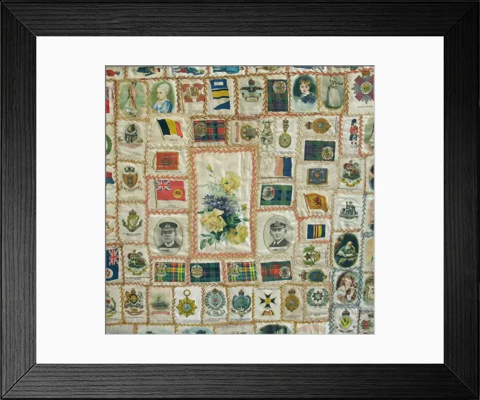 Framed Print : A large WWI collage Framed Print : A large WWI collage