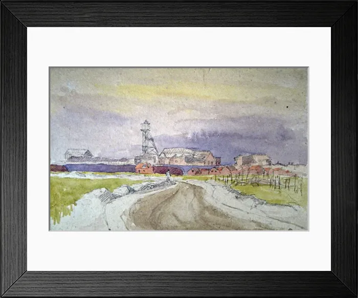 Framed Print : Tower Bridge, Loos, c February 18 Framed Print : Tower Bridge, Loos, c February 18