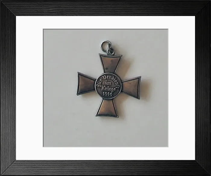 Framed Print : Hanseatic Cross awarded for War Service Framed Print : Hanseatic Cross awarded for War Service