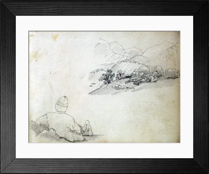 Framed Print : North West Frontier Province scenes - NWFP Framed Print : North West Frontier Province scenes - NWFP