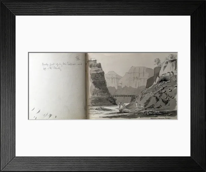 Framed Print : North West Frontier Province scenes - NWFP Framed Print : North West Frontier Province scenes - NWFP