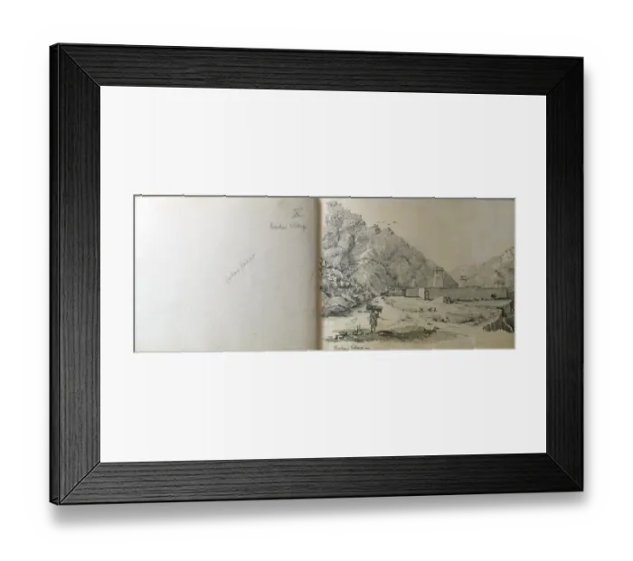 Framed Print : North West Frontier Province scenes - NWFP Framed Print : North West Frontier Province scenes - NWFP