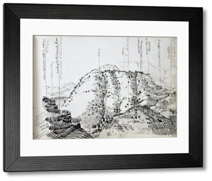 Framed Print : North West Frontier Province scenes - NWFP Framed Print : North West Frontier Province scenes - NWFP