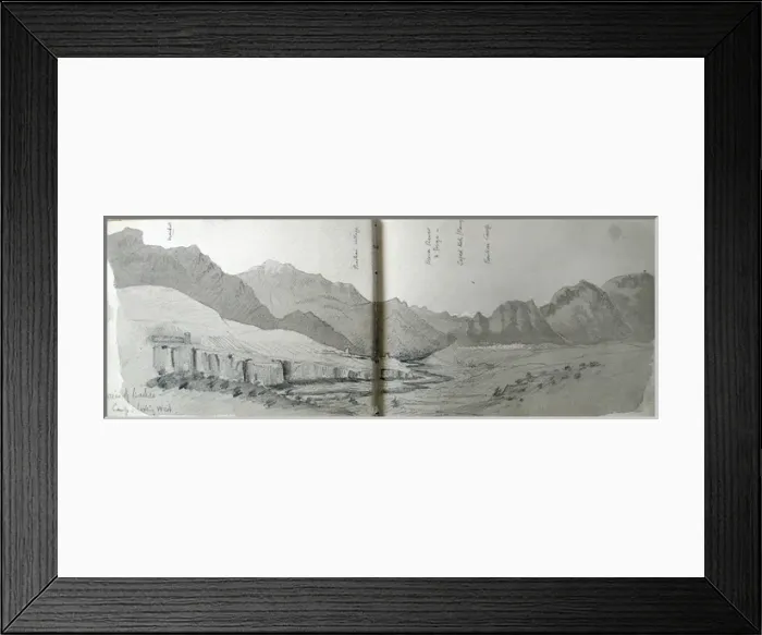 Framed Print : North West Frontier Province scenes - NWFP Framed Print : North West Frontier Province scenes - NWFP