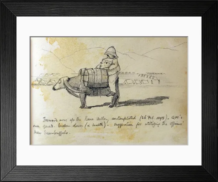 Framed Print : North West Frontier Province scenes - NWFP Framed Print : North West Frontier Province scenes - NWFP