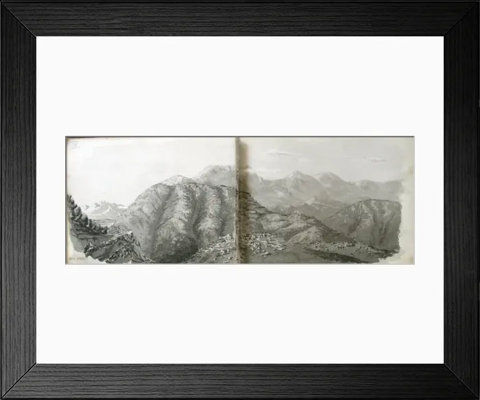 Framed Print : North West Frontier Province scenes - NWFP Framed Print : North West Frontier Province scenes - NWFP