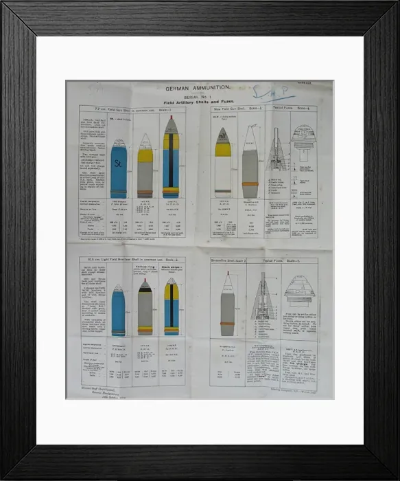 Framed Print : Collection of Lt D F Pilkington, Royal Garrison Artillery Framed Print : Collection of Lt D F Pilkington, Royal Garrison Artillery