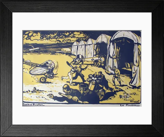 Framed Print : ɣole d Aviation - Le Pingoin - WWI Framed Print : ɣole d Aviation - Le Pingoin - WWI