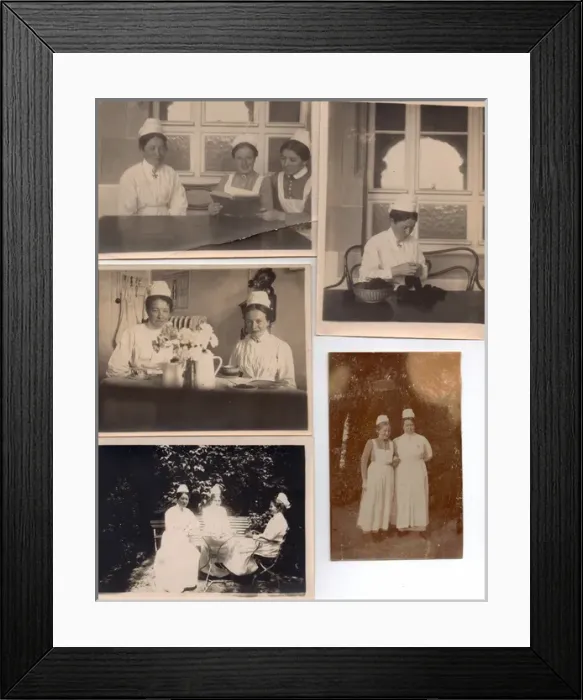Framed Print : German Army Hospital, near Karlsruhe