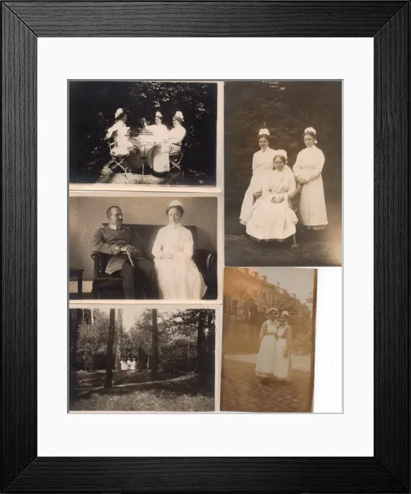 Framed Print : German Army Hospital, near Karlsruhe