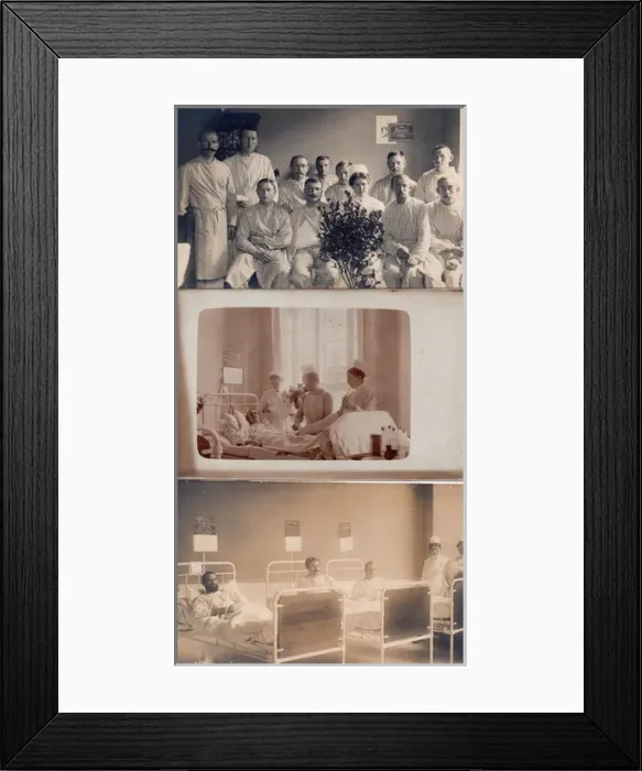 Framed Print : German Army Hospital, near Karlsruhe Framed Print : German Army Hospital, near Karlsruhe