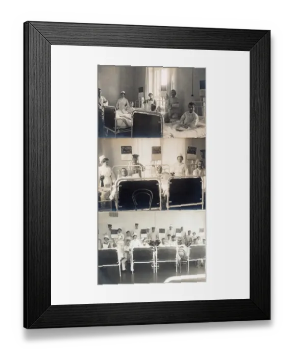 Framed Print : German Army Hospital, near Karlsruhe Framed Print : German Army Hospital, near Karlsruhe