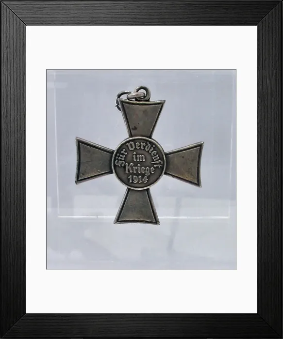 Framed Print : Hanseatic Cross awarded for War Service Framed Print : Hanseatic Cross awarded for War Service