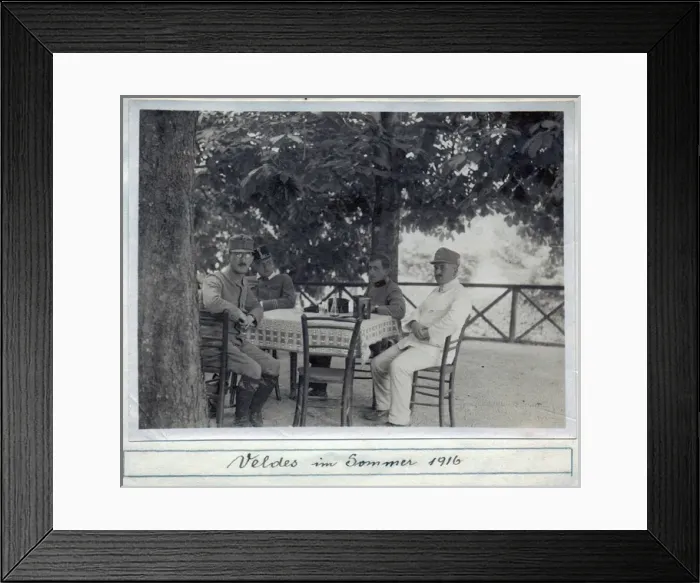 Framed Print : Group of Landsturm non-commissioned Officers Framed Print : Group of Landsturm non-commissioned Officers
