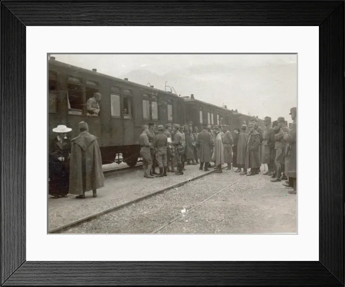 Framed Print : Group of Landsturm non-commissioned Officers Framed Print : Group of Landsturm non-commissioned Officers