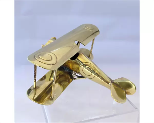 Model of a WWI biplane