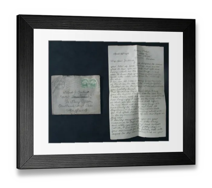 Framed Print : Collection of ephemera relating to the Wilfrid J Jenkins Framed Print : Collection of ephemera relating to the Wilfrid J Jenkins