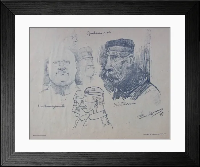 Framed Print : Prisonniers de Guerre par Jean-Pierre Laurens Framed Print : Prisonniers de Guerre par Jean-Pierre Laurens