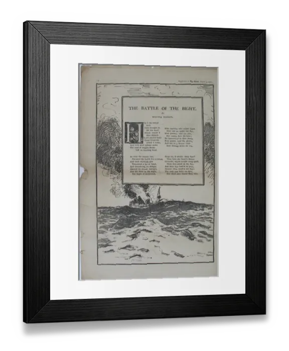 Framed Print : War Poems from The Times Framed Print : War Poems from The Times